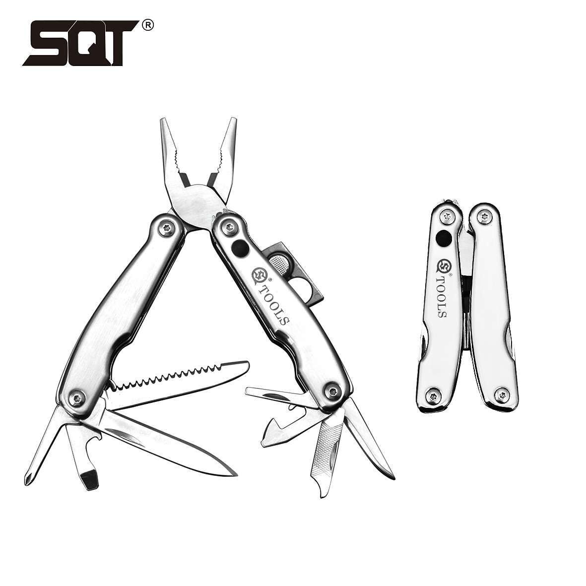 Mini Size LED light Multitool pliers SQT2611B1